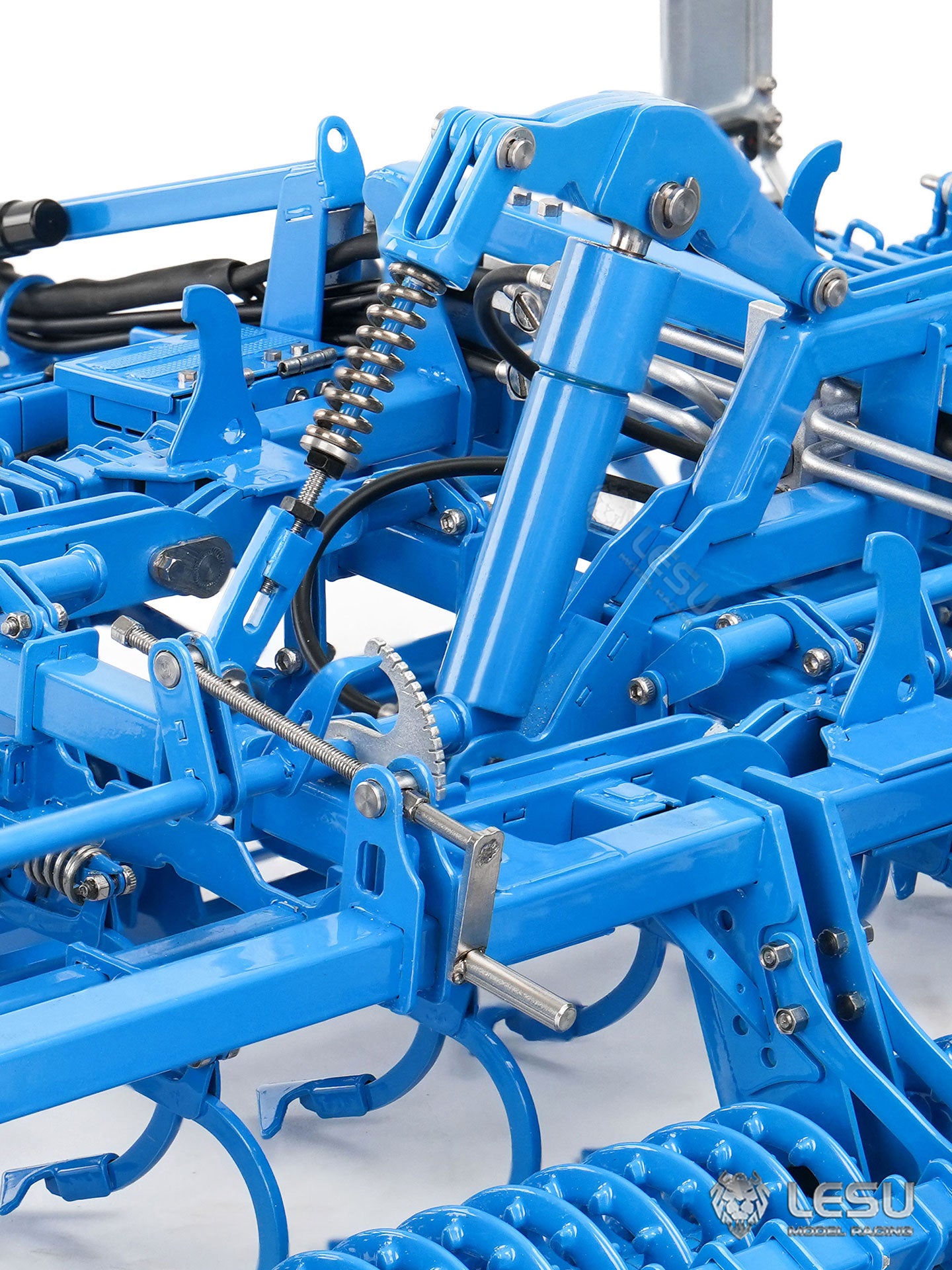 K500 Metal Seedbed Pre-sowing Soil Preparation Machine KIT for LESU 1/14 RC Hydraulic Agricultural Car Tractor AOUE 1050 Painted or Unpainted