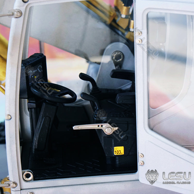 LESU 1/14 AOUE ET30H RC Excavateur hydraulique sur roues en métal A0006 KIT