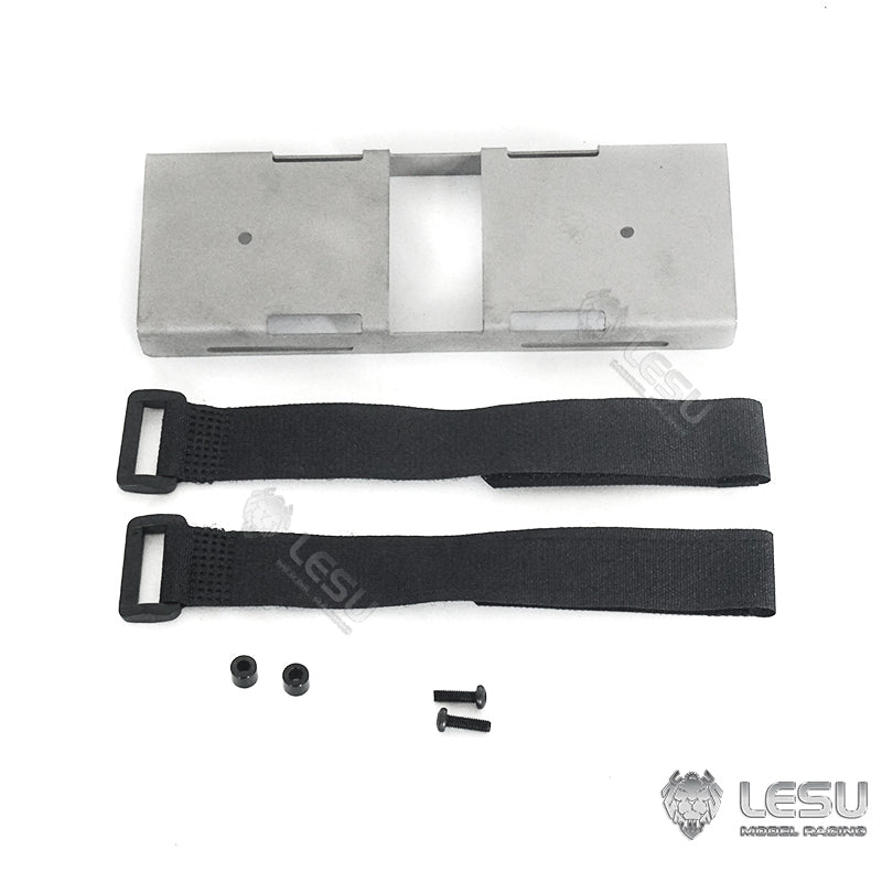 IN STOCK LESU Metal Battery Box Battery Slots for Tamiya DIY 1/14 RC Truck