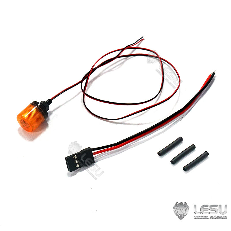 LESU Rotierenden Warnung Licht Telltale Lampe 1/14 RC DIY Für TAMIYA Traktor