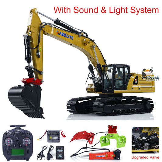 US STOCK Kabolite K961 100S PRO 1/18 RC Hydraulic Excavator RTR Remote Control Digger Flysky ST8 Radio 2S Battery Electric Claw Hammer