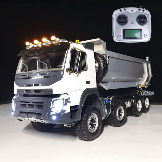 JDModel 1/14 8*8 JDM 65D Metall Hydraulischer RC Dumper