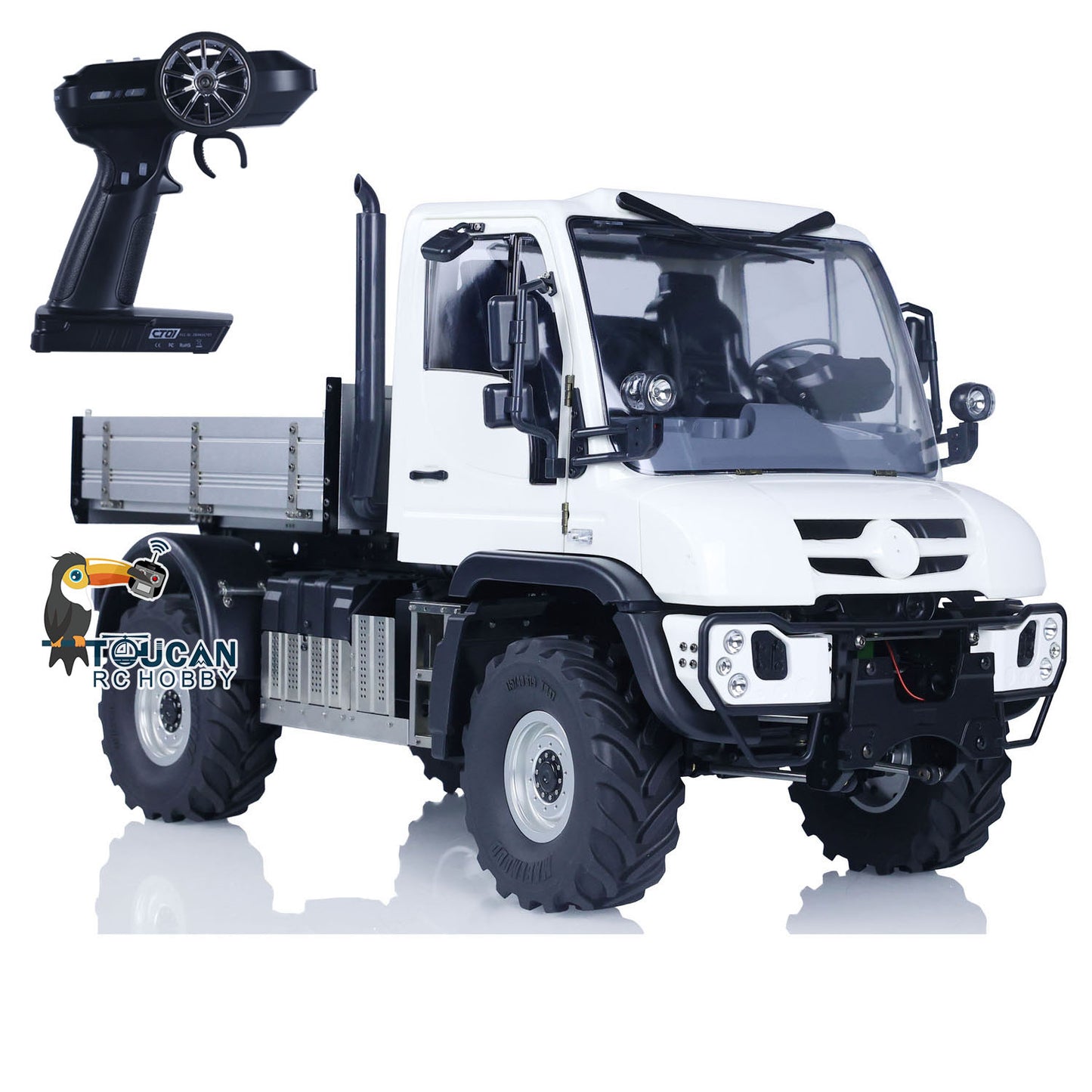 Voiture tout-terrain à chenilles U423 4X4 1/10 PNP RC avec godet