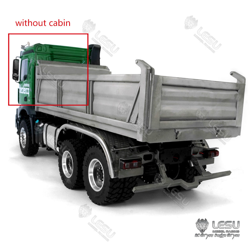 LESU 1/14 Metall 6x6 RC Hydraulische Dumper Lkw Z0009