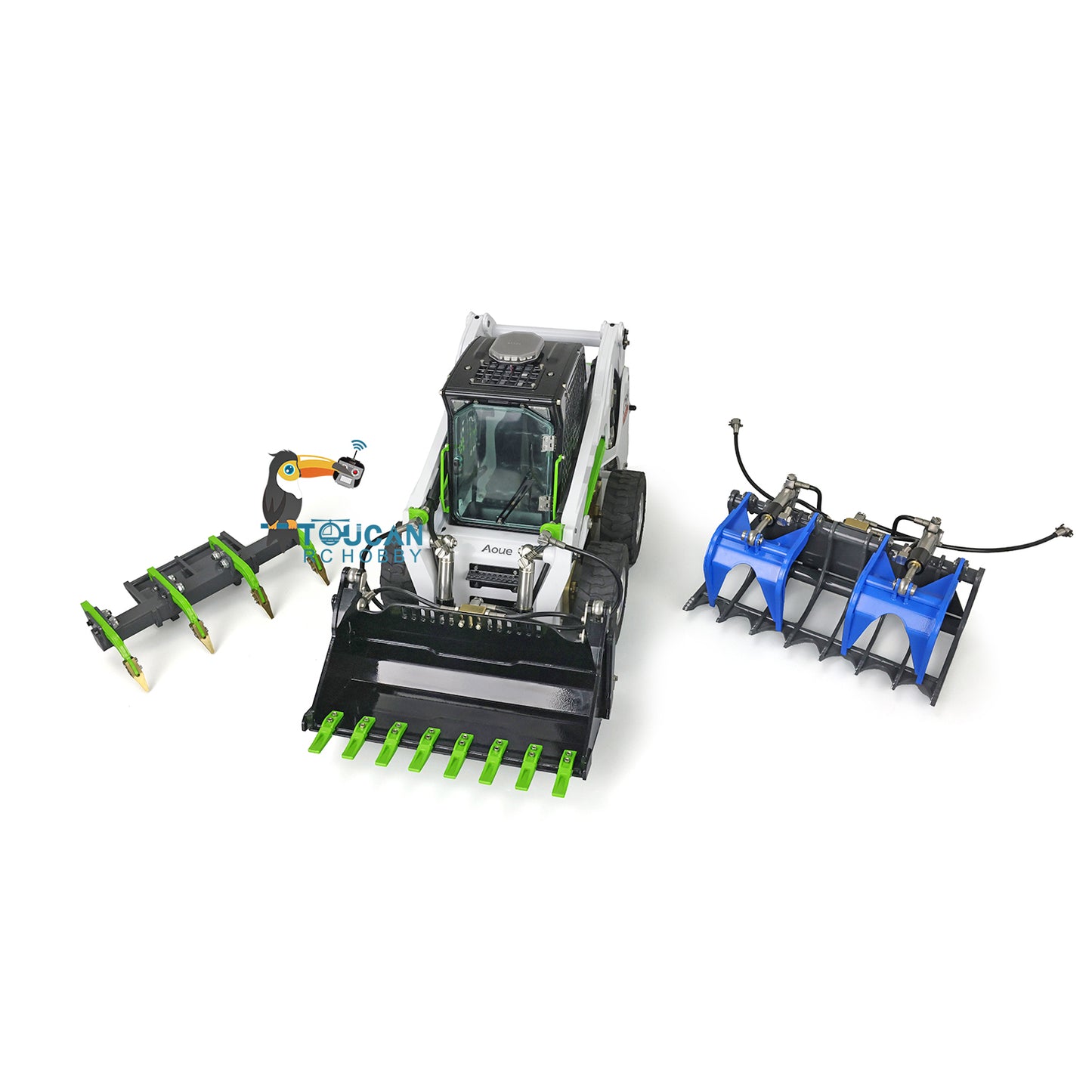 LESU 1/14 Chargeuse hydraulique sur pneus RC Aoue LT5H