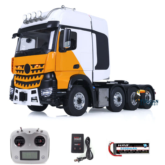 1/14 TOUCAN Metal 8X8 Differential Lock Axles RTR DIY RC Tractor Trucks Remote Control Lorry Cars Model Warning Lights