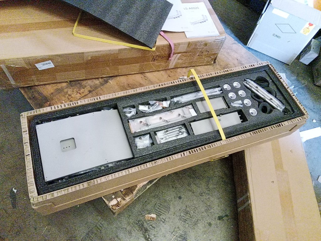 Second Hand US Stock LESU Metal Trailer Model Hydraulic Pump Valve ESC Electronic lifting for Dumper