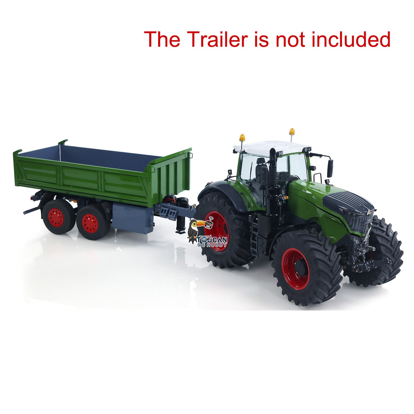 LESU AOUE 1050 4x4 1/14 Hydraulic Metal RC Tractor With Radio Battery Smoke Unit Upgrade Sound System