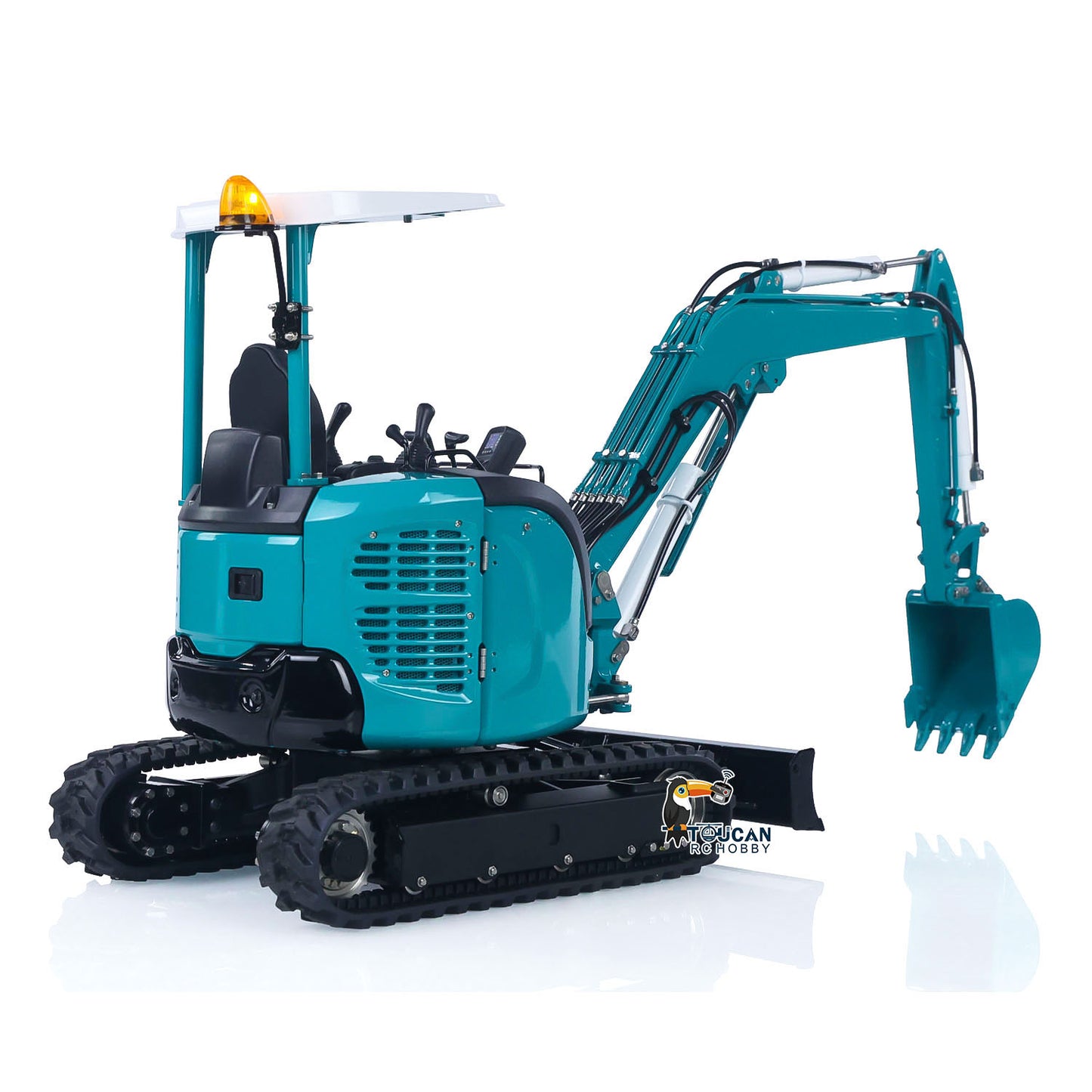 LESU 1/14 Mini RC Hydraulic Excavator PC30 Upgrade Sound System Version Metal Radio Controlled Digger Model Frsky X14 Radio