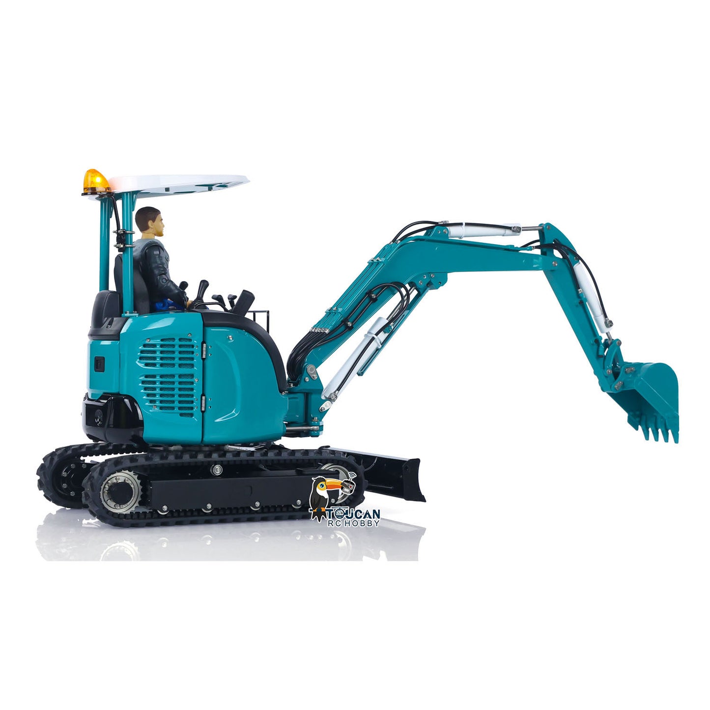 LESU 1/14 Mini RC Hydraulic Excavator PC30 Upgrade Sound System Version Metal Radio Controlled Digger Model Frsky X14 Radio