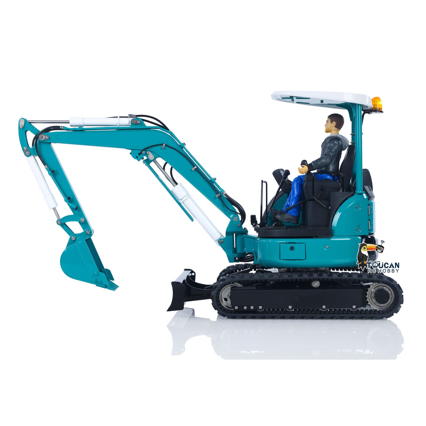LESU 1/14 Mini RC Hydraulic Excavator PC30 Upgrade Sound System Version Metal Radio Controlled Digger Model Frsky X14 Radio
