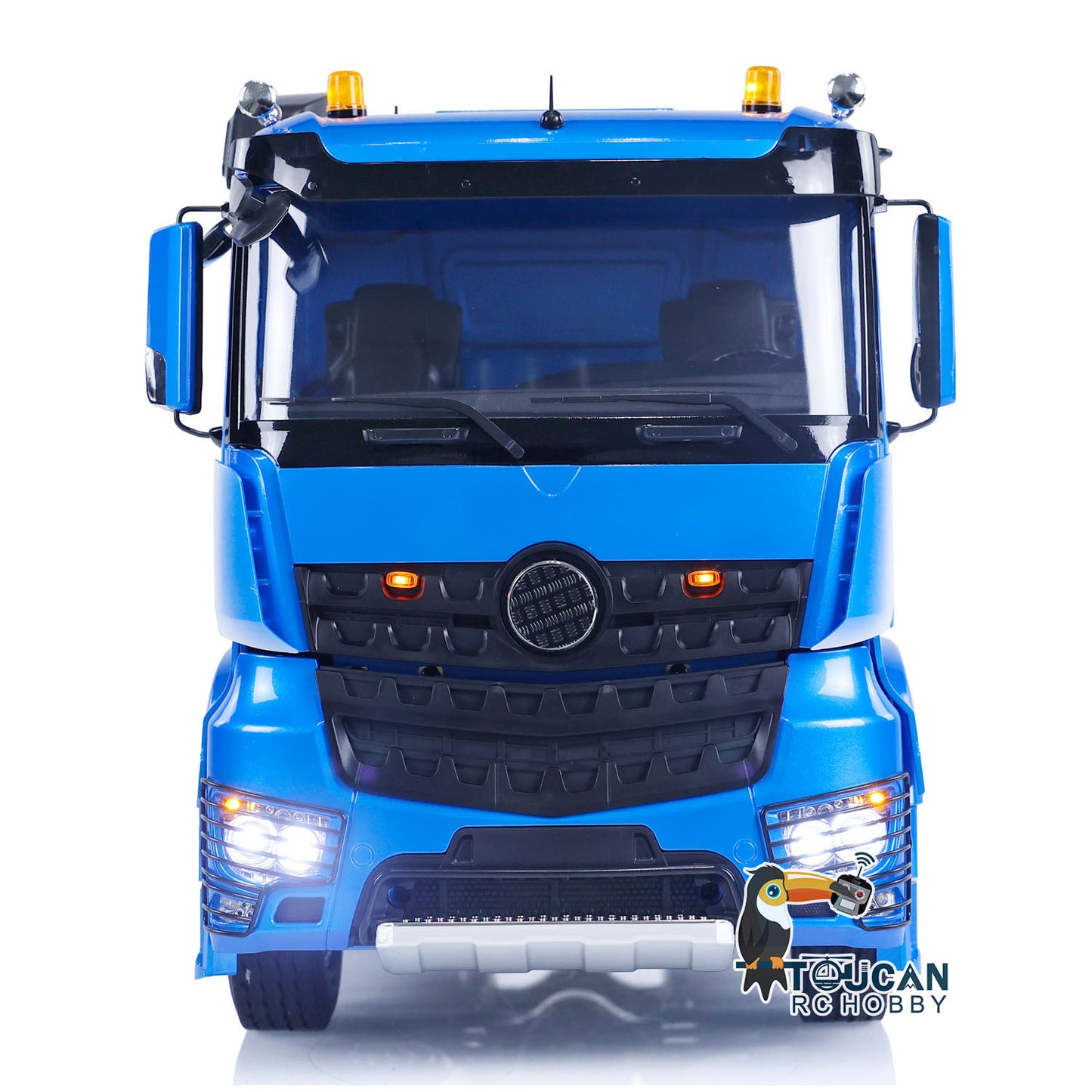 6x6 RC Tractor Truck 1/14 TOUCAN Metal Chassis Radio Control Car 2-speed Gearbox
