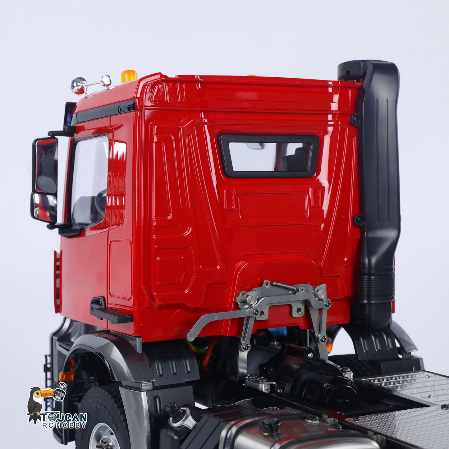 1/14 RC Tractor Truck 3363 Lorry Car Model Metal NO Lock Differential Axle 2Speed Gearbox Light Sound Radio
