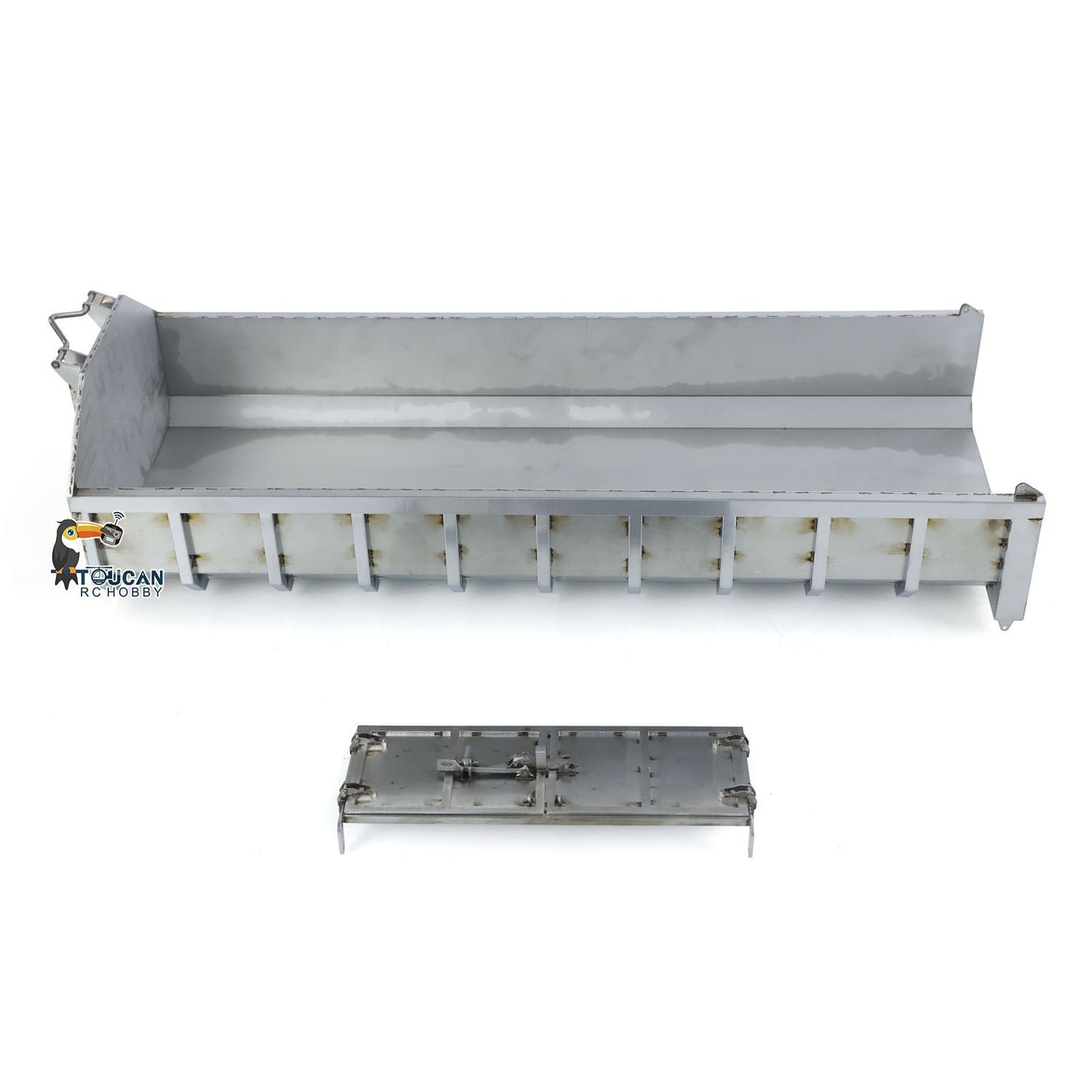 Metal Bucket for 1/14 10x10 8x8 RC Roll On/Off Hydraulic Dumper Truck