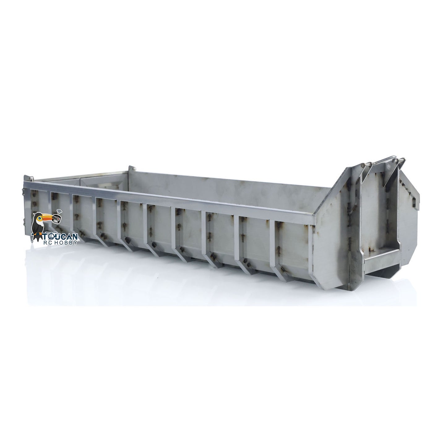 Metal Bucket for 1/14 10x10 8x8 RC Roll On/Off Hydraulic Dumper Truck
