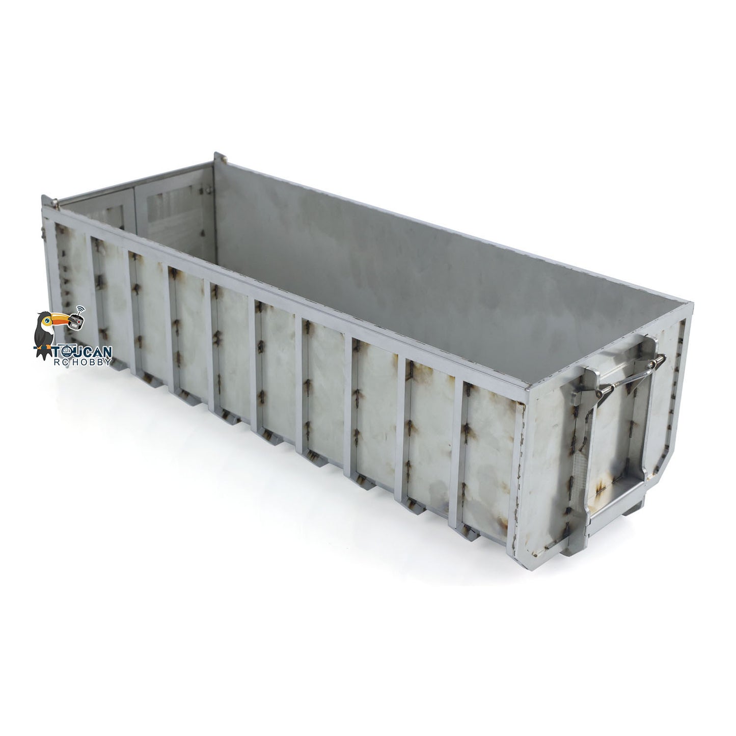 Metal Trash High Bucket for 1/14 10x10 8x8 RC Roll On/Off Hydraulic Dumper Truck