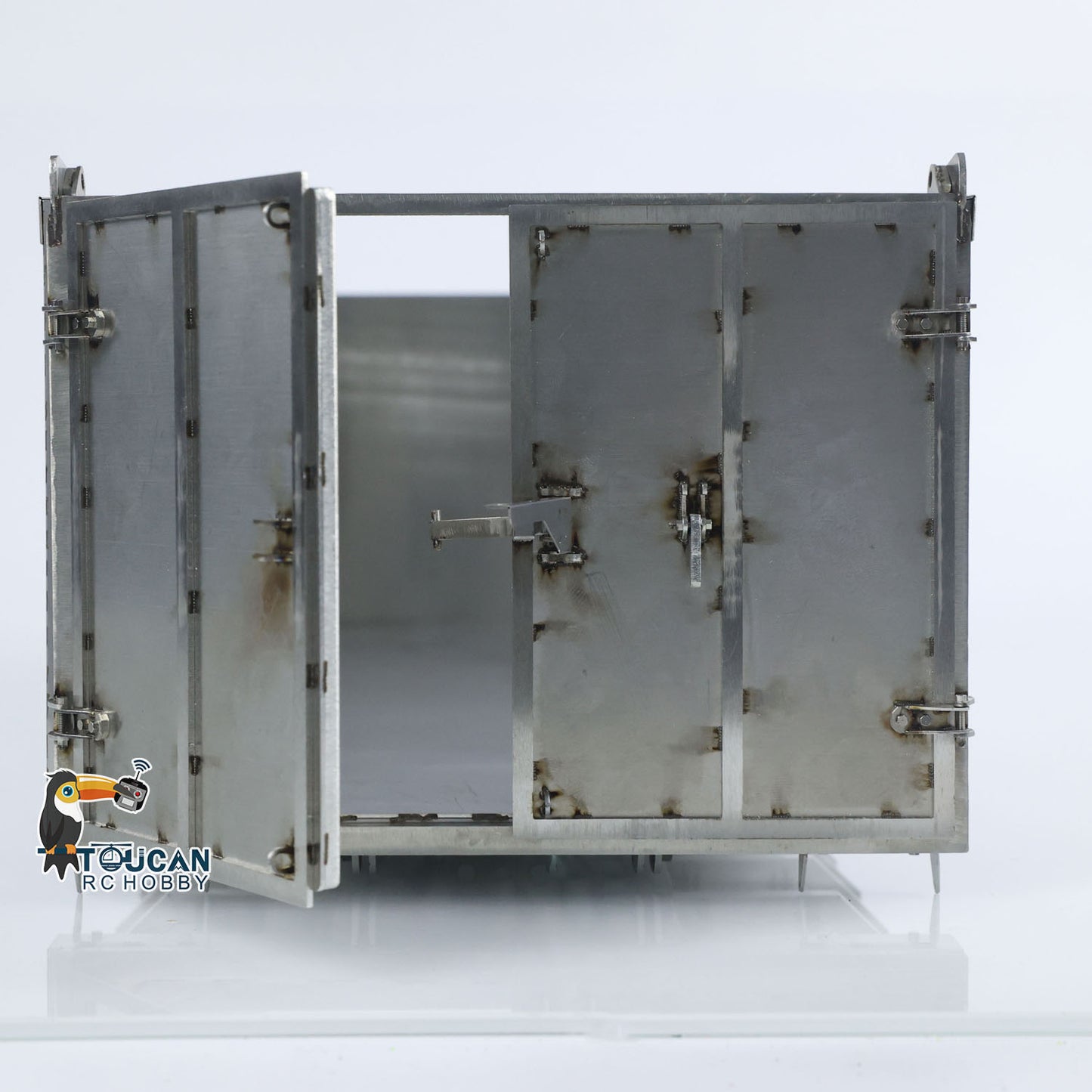 Metal Trash High Bucket for 1/14 10x10 8x8 RC Roll On/Off Hydraulic Dumper Truck