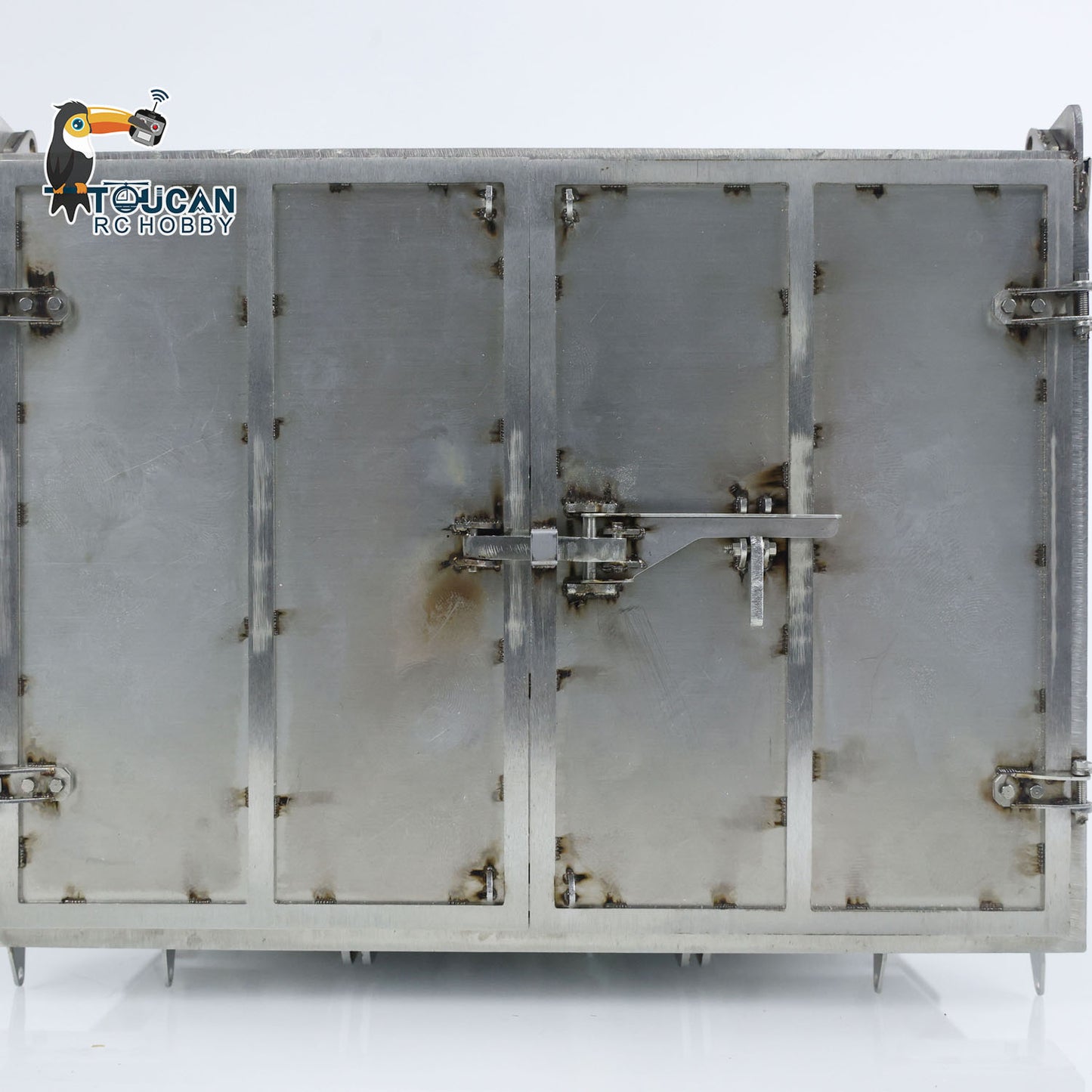 Metal Trash High Bucket for 1/14 10x10 8x8 RC Roll On/Off Hydraulic Dumper Truck