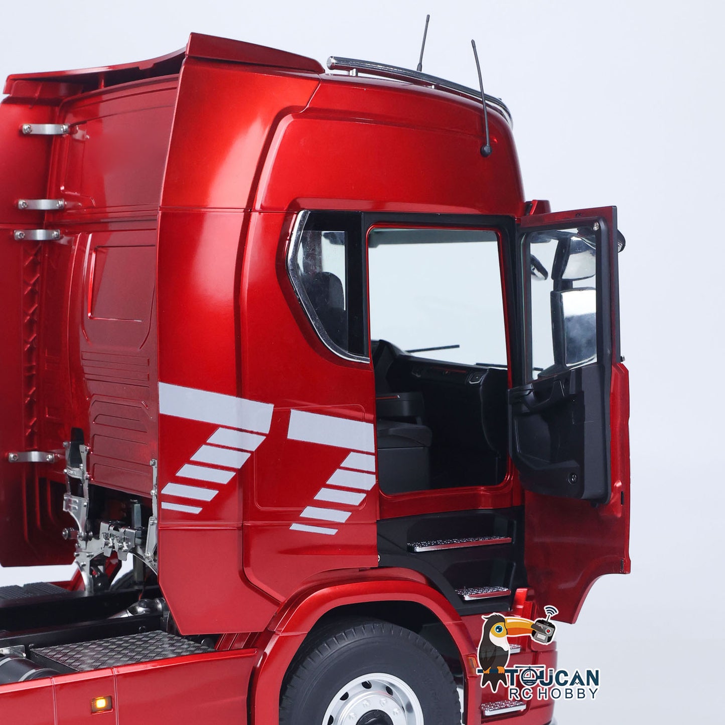 KABOLITE 1/14 770S RC Tractor Truck 6x6 Remote Control Lorry Car 2Speed Gearbox Differential Lock Battery Radio RTR Model