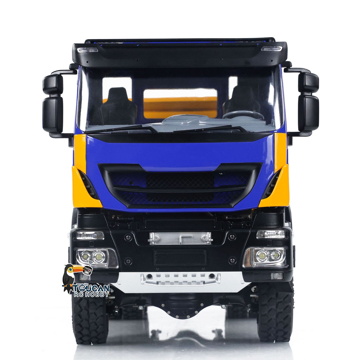 LESU 1/14 RC Hydraulic Dump Truck 3-way Metal 6x6 Radio Control Tipper Car Model