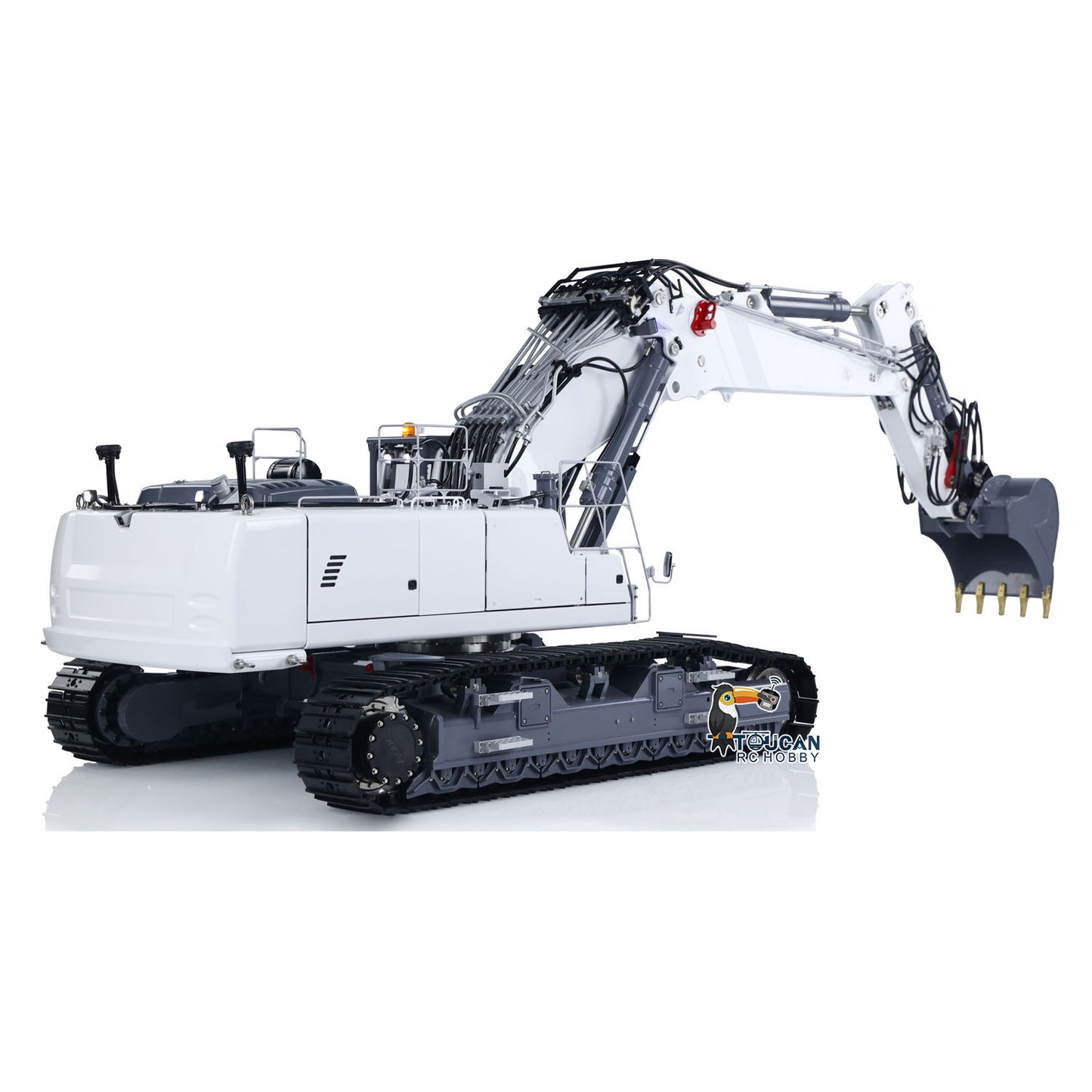 LESU 1/14 RC Full Hydraulic Excavator LR960 RTR Digger Frsky XE Radio Battery Without Sound System