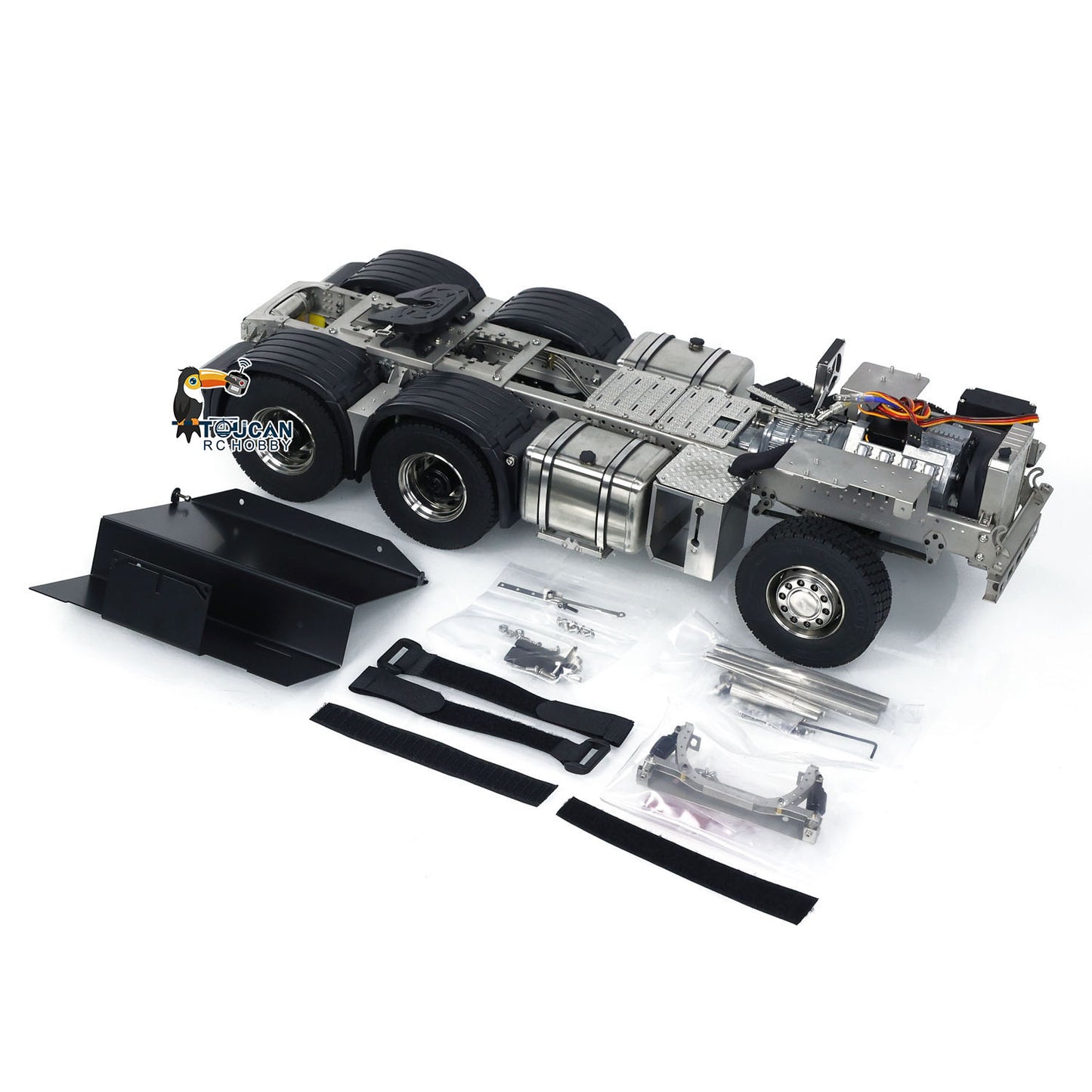 SCALECLUB Metall-Chassis 6x6 für 770S 1/14 RC Sattelzugmaschine