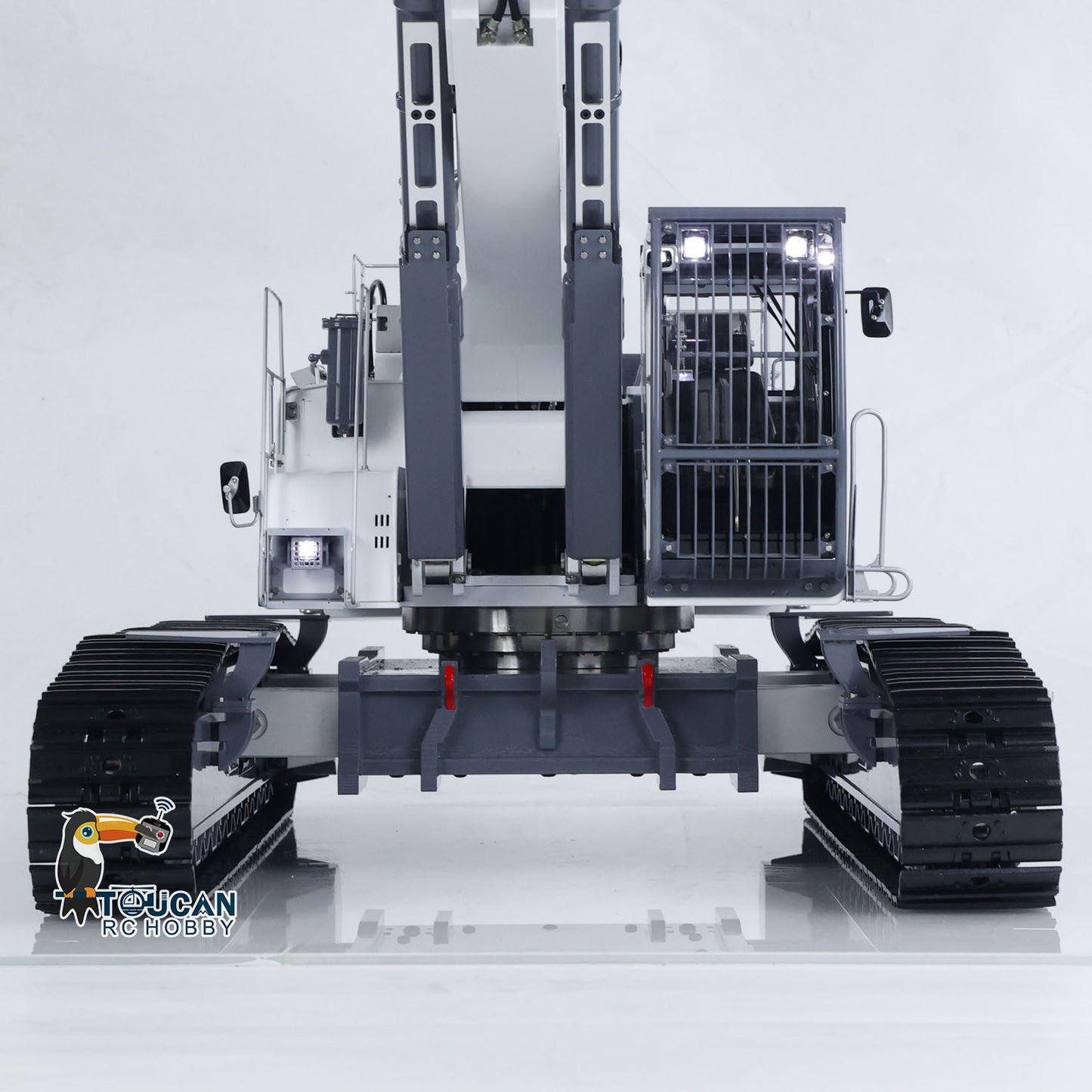 LESU 1/14 RC Full Hydraulic Excavator LR960 RTR Digger Frsky XE Radio Battery Without Sound System