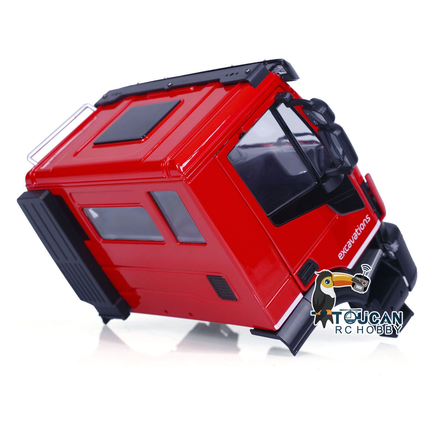 Kunststoff-Auto-Shell mit Innen-Ersatzteil für 1/14 TAMIYA RC Truck IVECOL Dumper