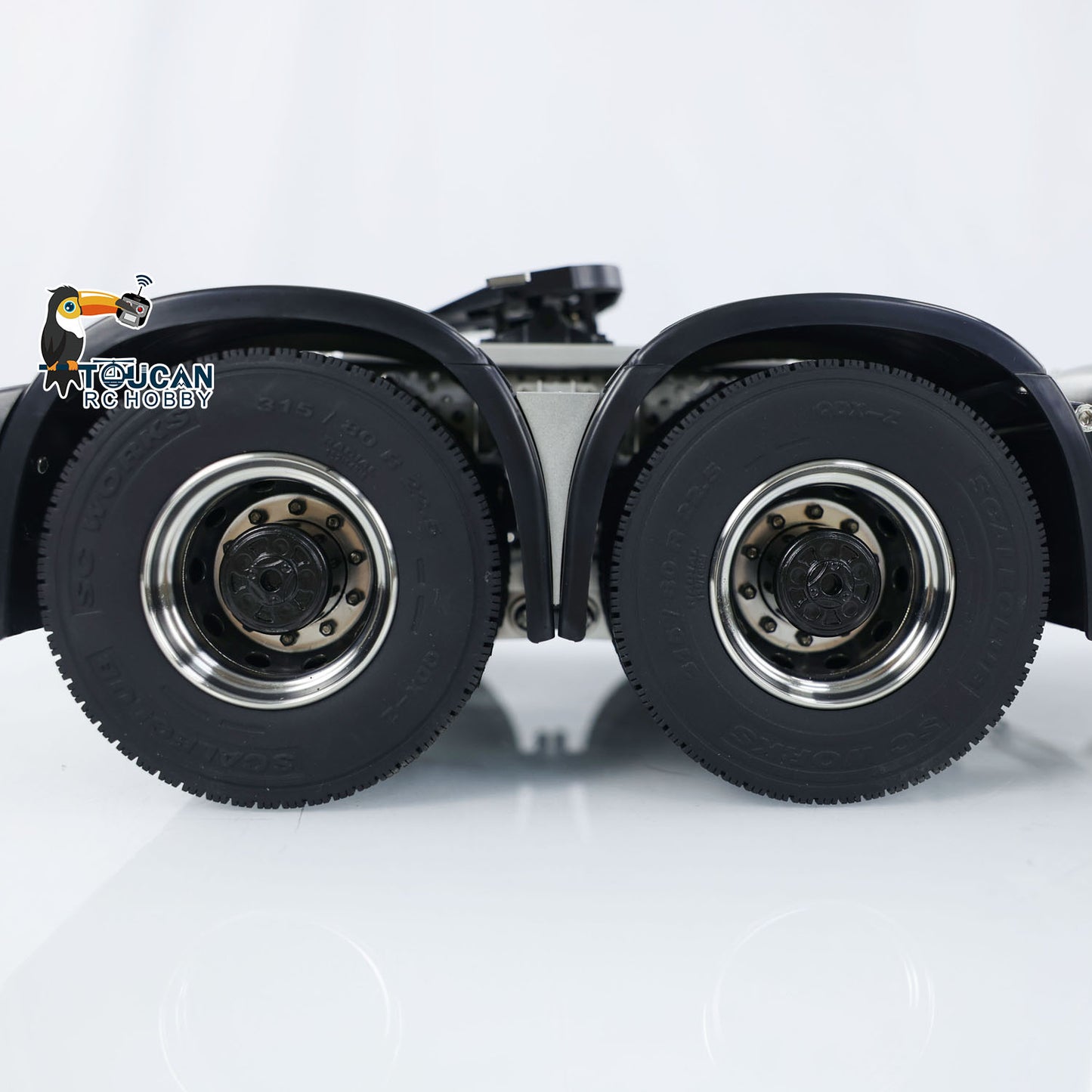 EN STOCK Châssis métallique 6x6 SCALECLUB pour camion tracteur 770S 1/14 RC