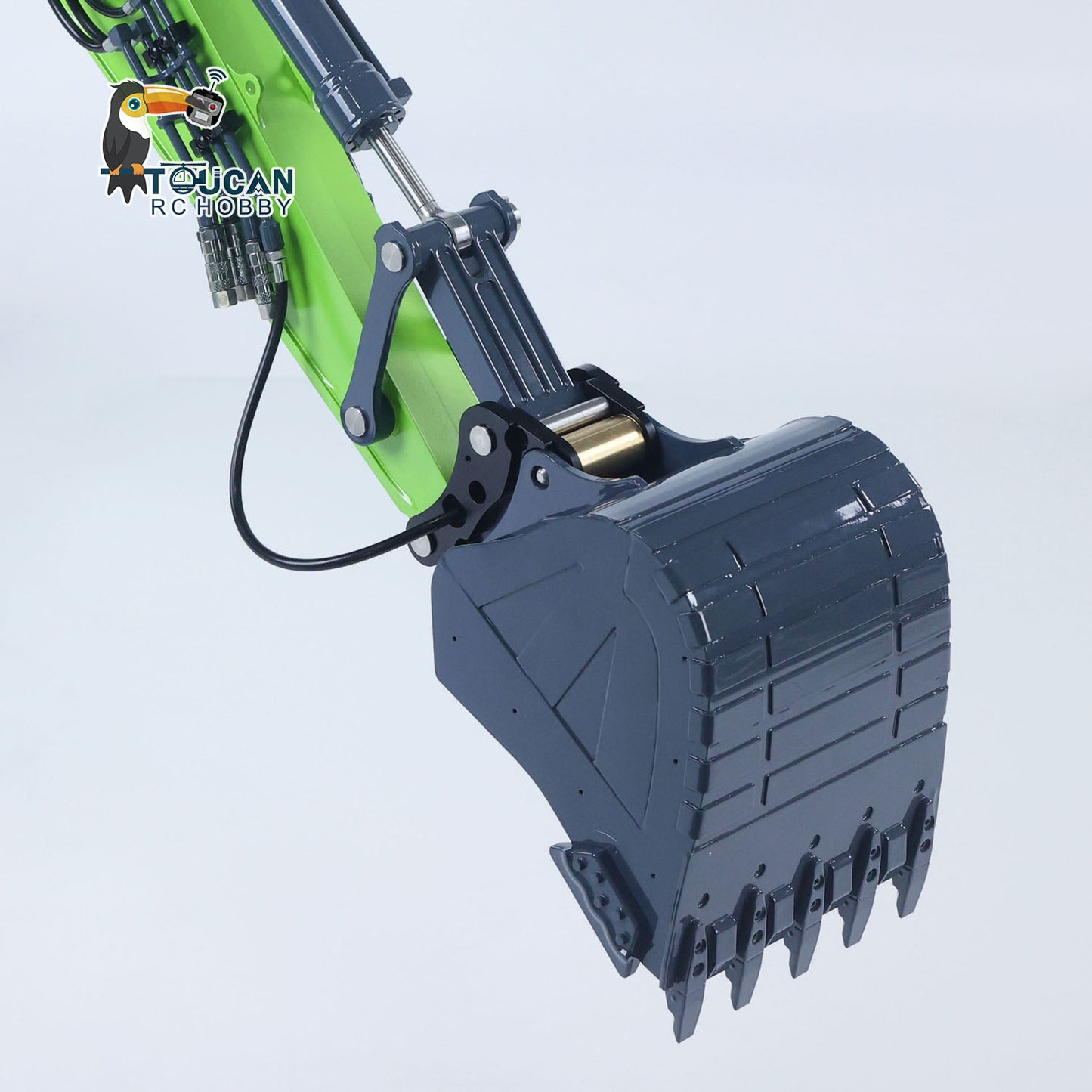 LESU Metal 1/14 RC Hydraulic Excavator Aoue ZX490 Upgraded Heavy Digger Model Paladin PL18EV Lite Sound Smoke