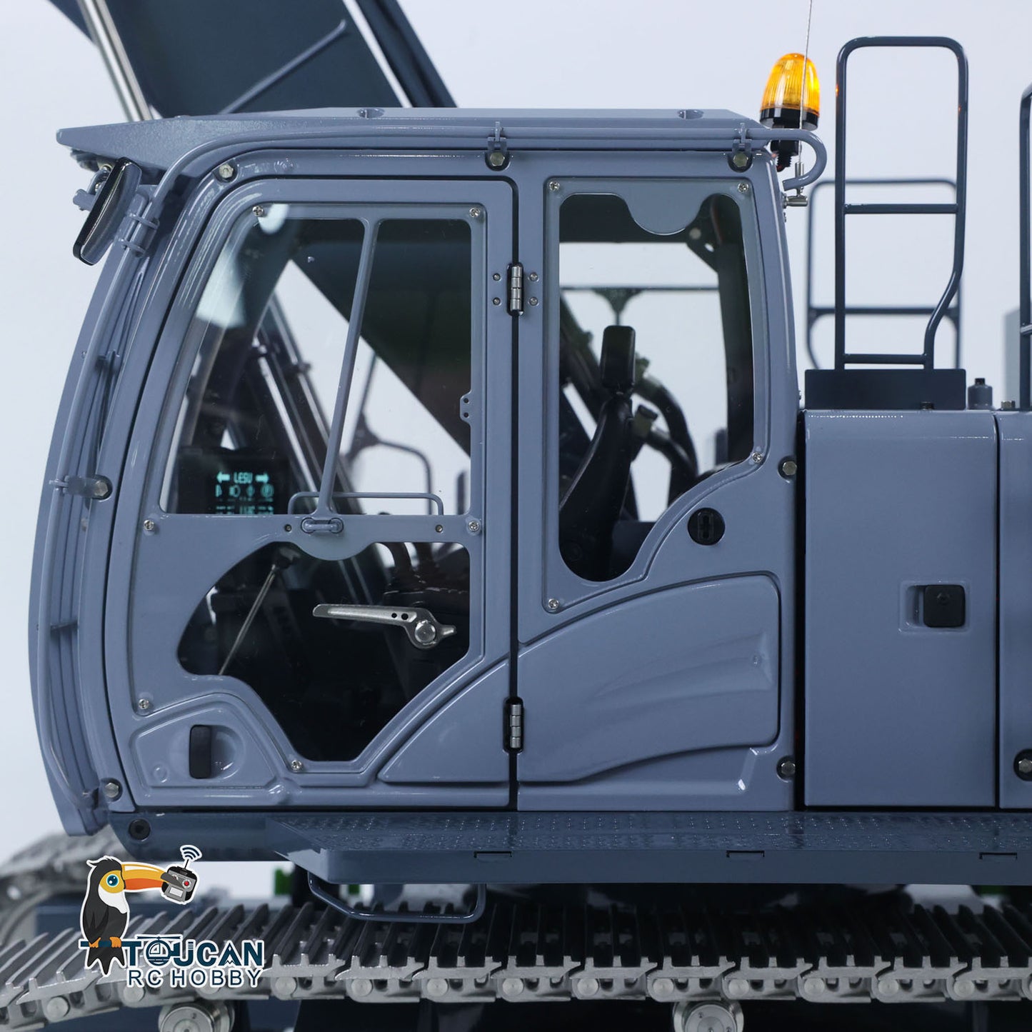 LESU Metal 1/14 RC Hydraulic Excavator Aoue ZX490 Upgraded Heavy Digger Model Paladin PL18EV Lite Sound Smoke