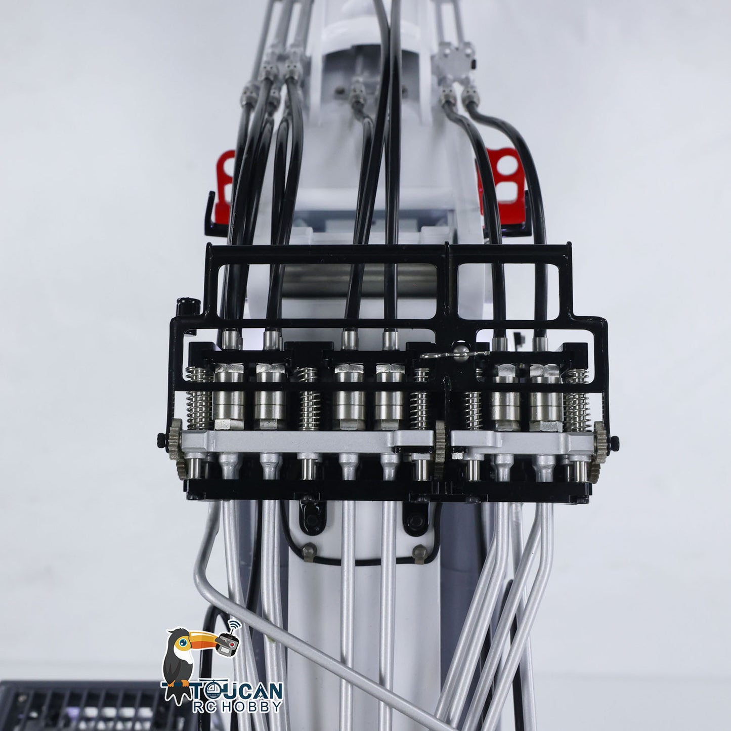 LESU 1/14 RC Full Hydraulic Excavator LR960 RTR Digger Frsky XE Radio Battery Without Sound System