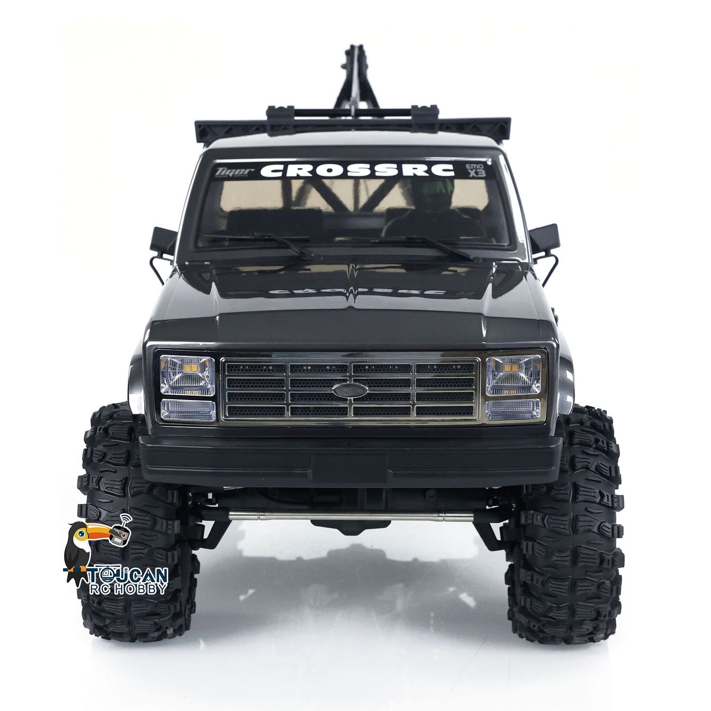 CROSSRC EMO X3 1/8 RC Rescue Towing Car ARTR 4x4 Remote Control Rock Crawler Car Differential Lock Axle Model NO Motor ESC