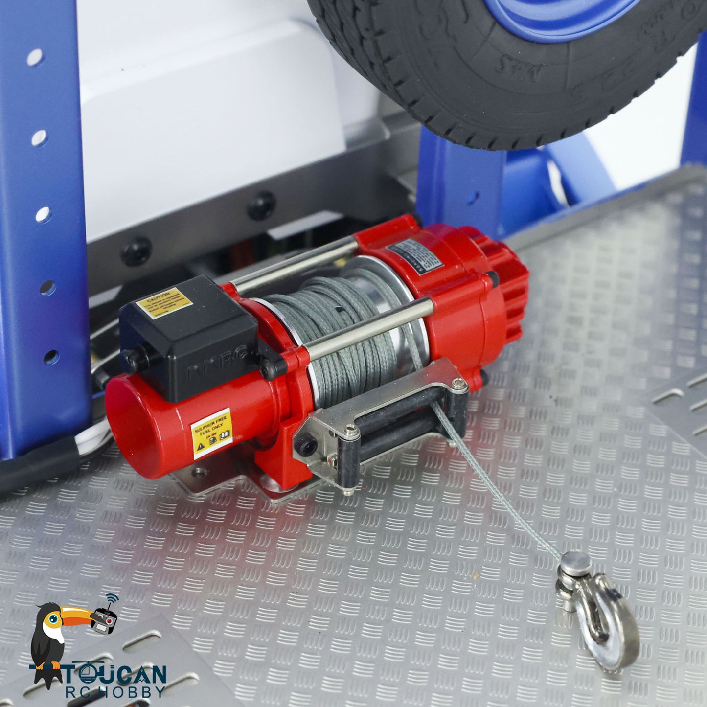 JDMODEL-196 1/14 4x4 Metal RC Hydraulic Flatbed Tow Truck