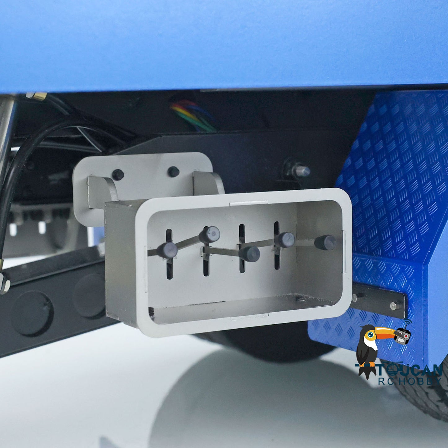 JDMODEL-196 1/14 4x4 Metall montiert lackiert RC RTR hydraulischer Pritschenwagen Abschleppwagen Bergungsfahrzeug