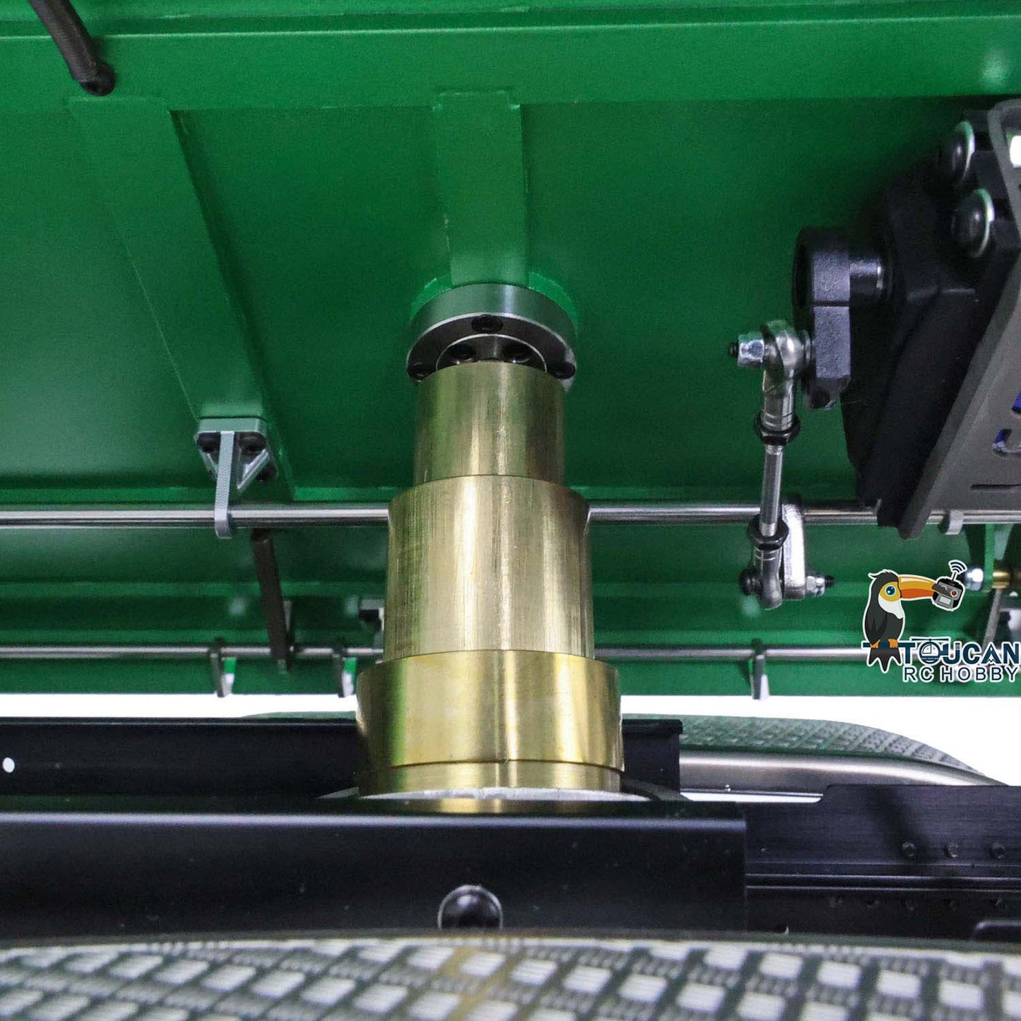 LESU 1/14 3Axles 3-way Tipper RC Hydraulic Dumper Radio Battery RTR