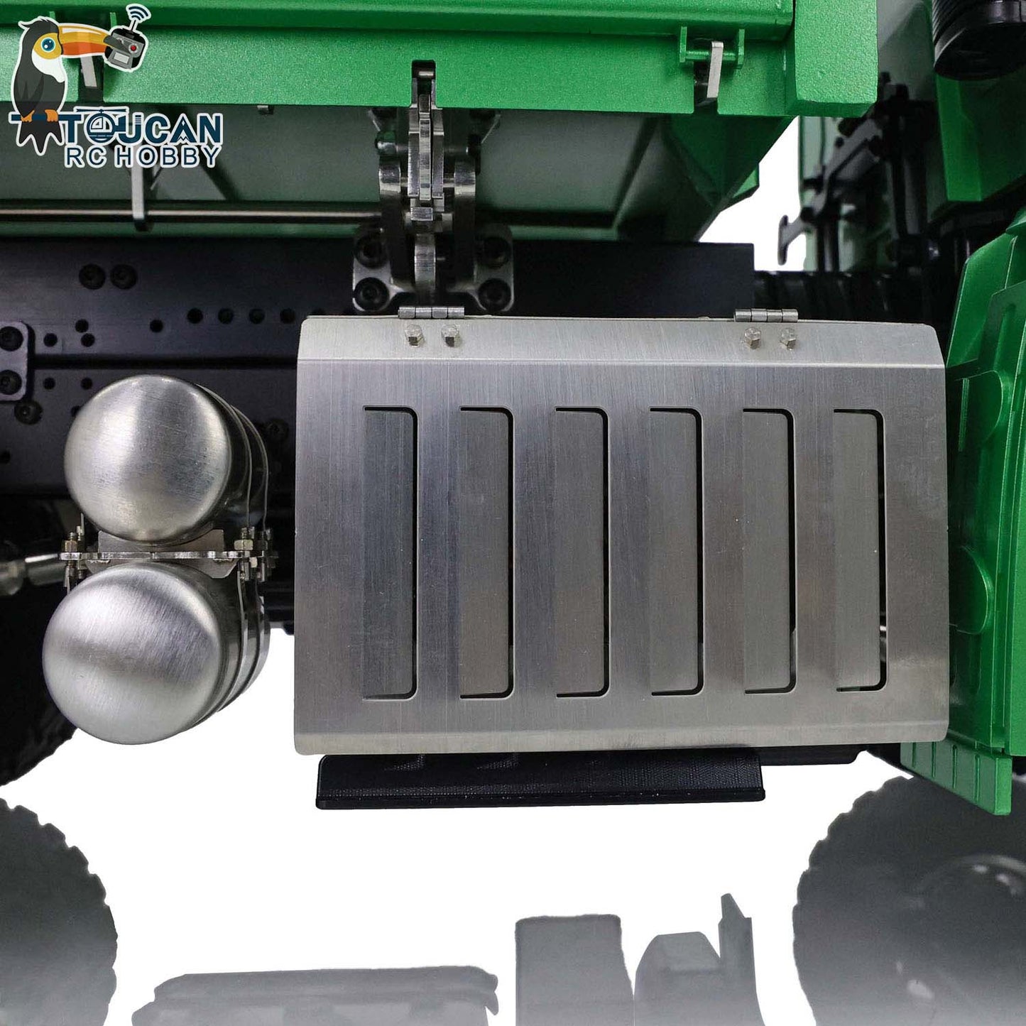 LESU 1/14 3 essieux 3 voies à bascule RC Dumper hydraulique Radio Batterie RTR