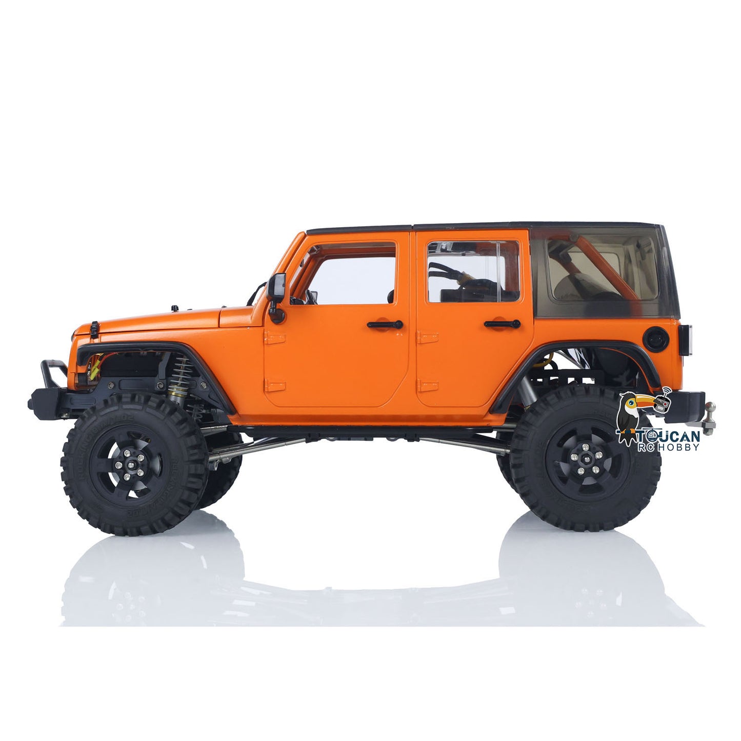 CAPO 1/18 RC Crawler Car CUB2 RTR Remote Control Off Road Vehicle 2-Speed Transmission Flysky GT5 Radio Battery Light Sound