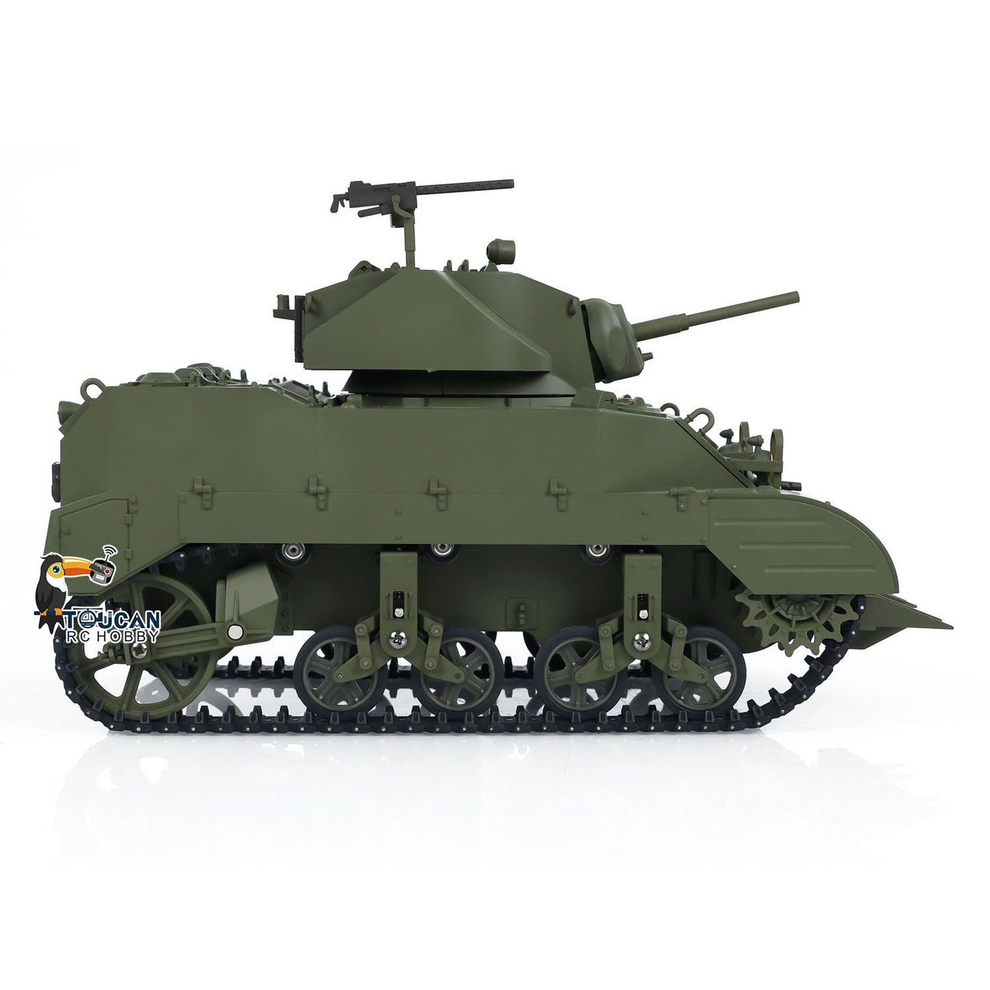 1/16 Scale RTR Tank US Stuart M5A1 British VI Light Tank Sound Lights