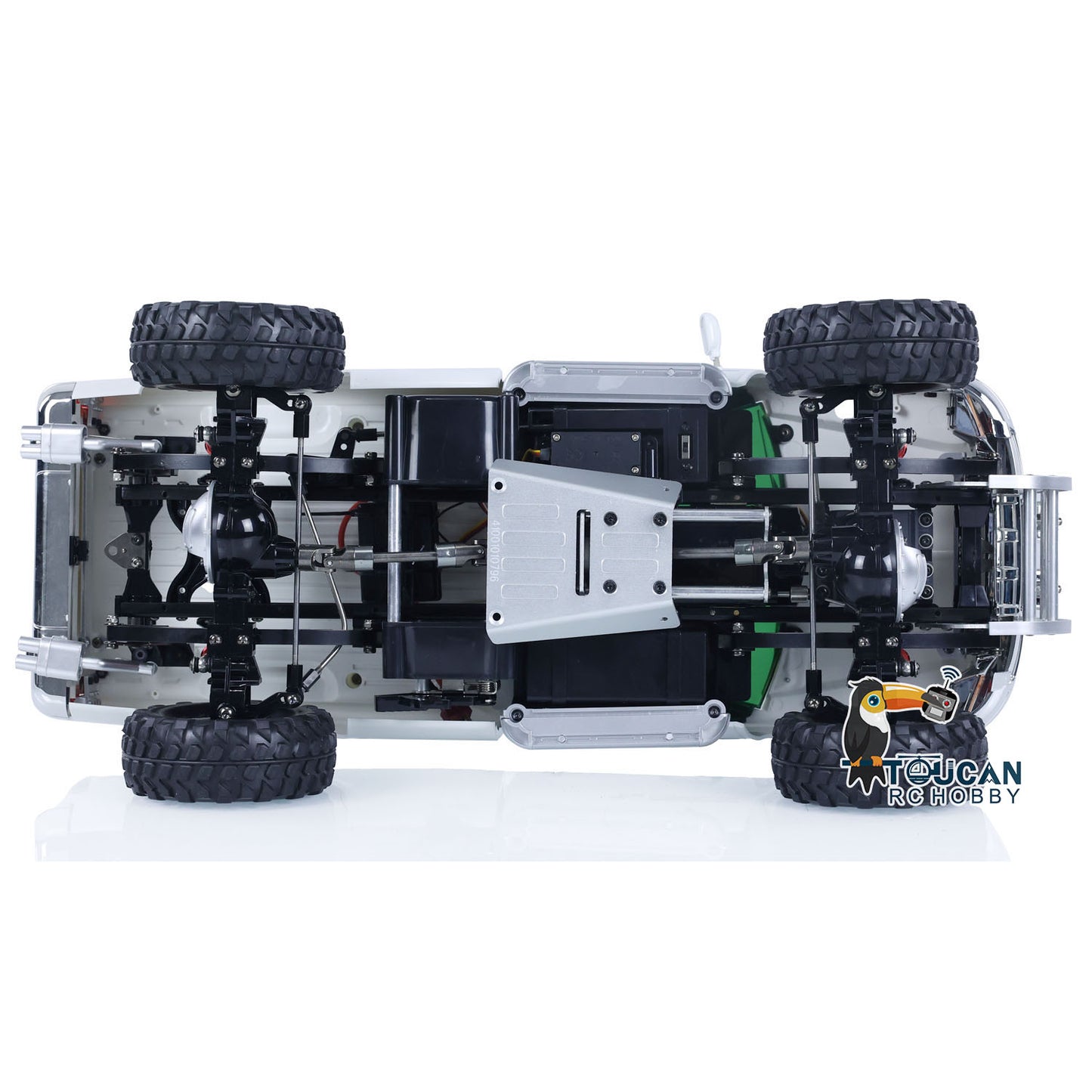 1/10 RC HG Pickup Truck P410 4*4 Rally Racing Crawler Car 2.4G Radio Motor ESC