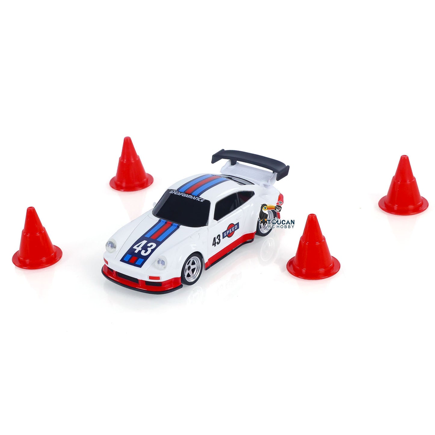 Fast Shipping High Speed 2.4G Mini RC Drift Car 1/43 Racing Vehicles 4WD Ready to Go Mini Car Toy Model Radio Battery Lights