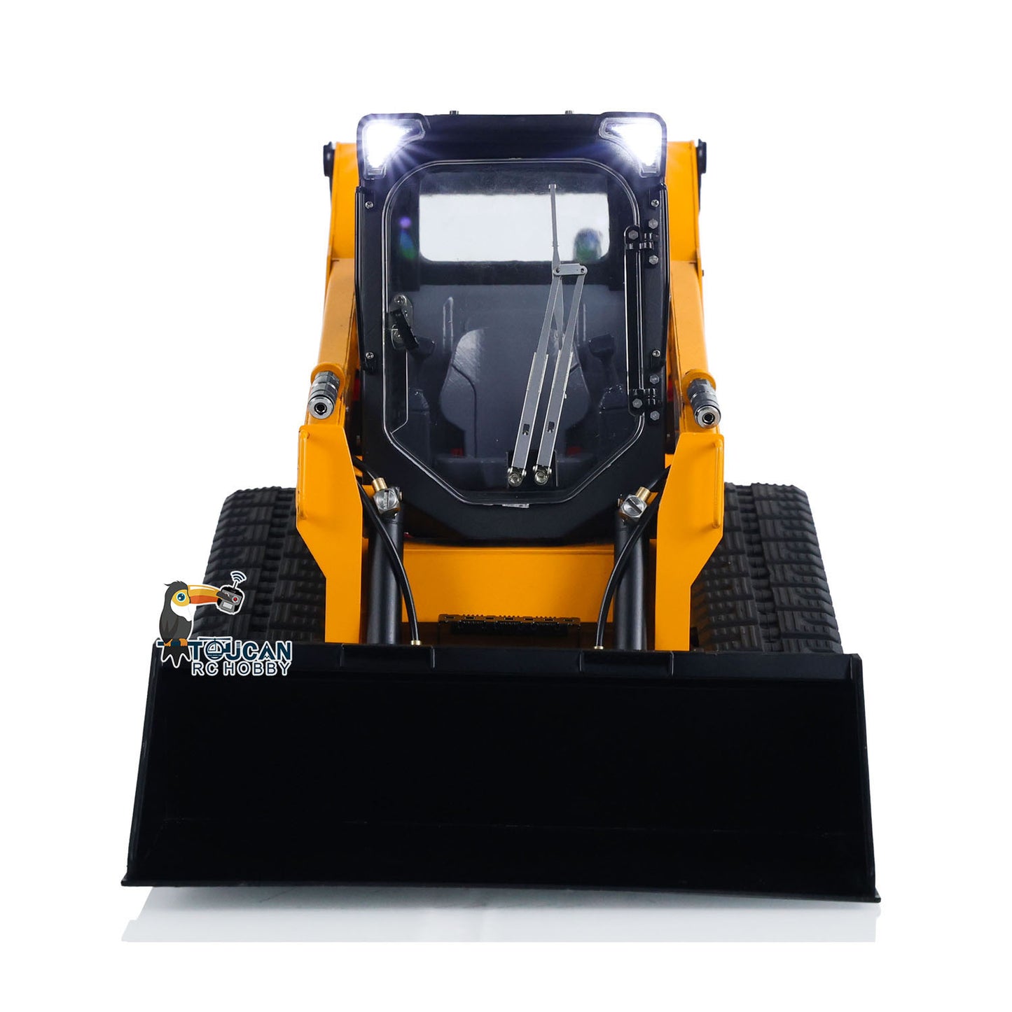 1/14 RC Hydraulic Skid-Steer Tracked Loader SM770 Remote Control Car Light Sound