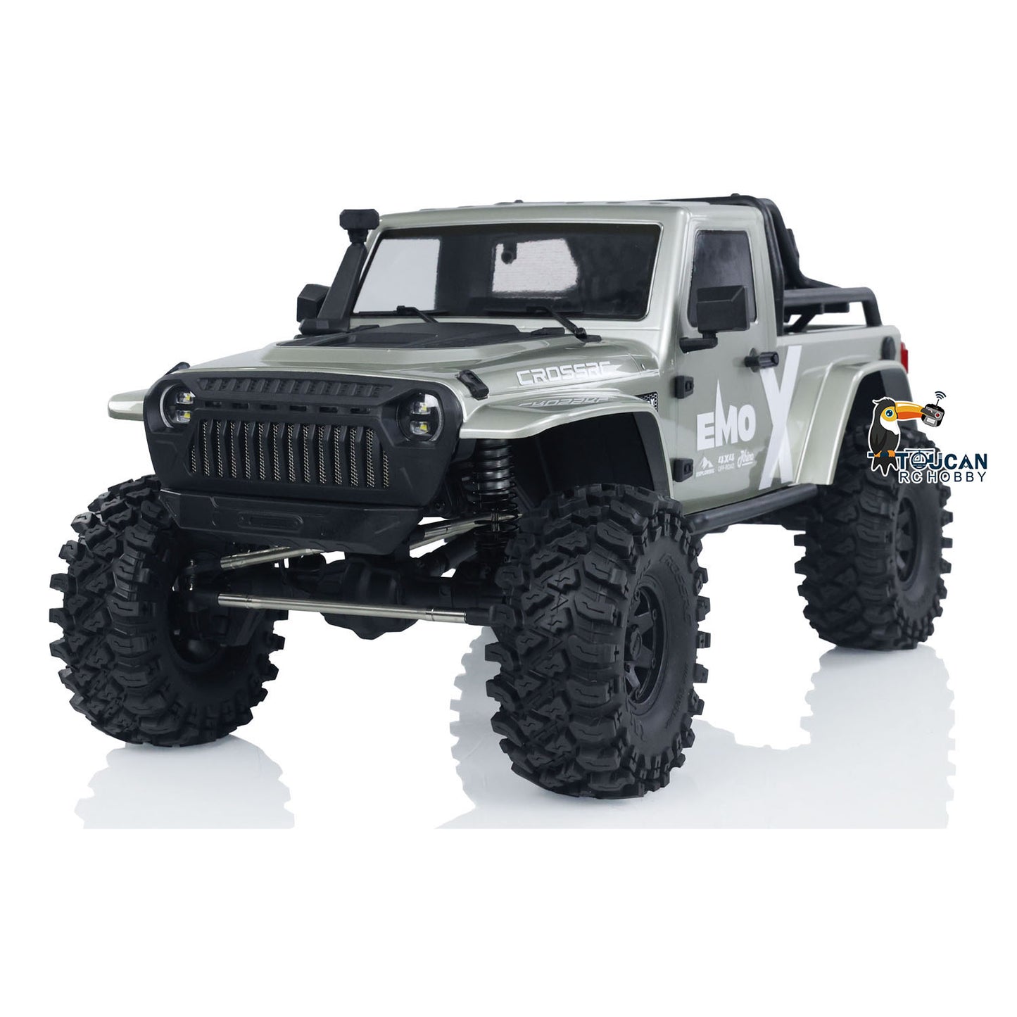 CROSSRC EMO X 1/8 RC Rock Crawler 2025Type 4X4 Remote Control Off Road Cars ARTR Model Vehicles Differential Lock Axle 2Speed