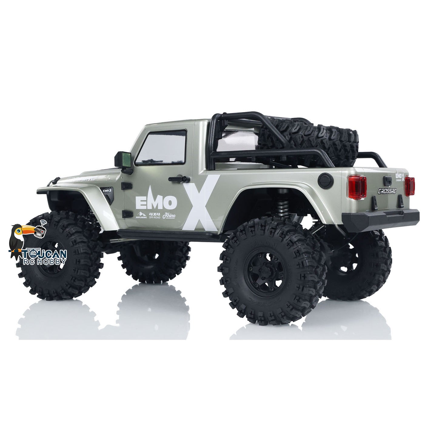 CROSSRC EMO X 1/8 RC Rock Crawler 2025Type 4X4 Remote Control Off Road Cars ARTR Model Vehicles Differential Lock Axle 2Speed