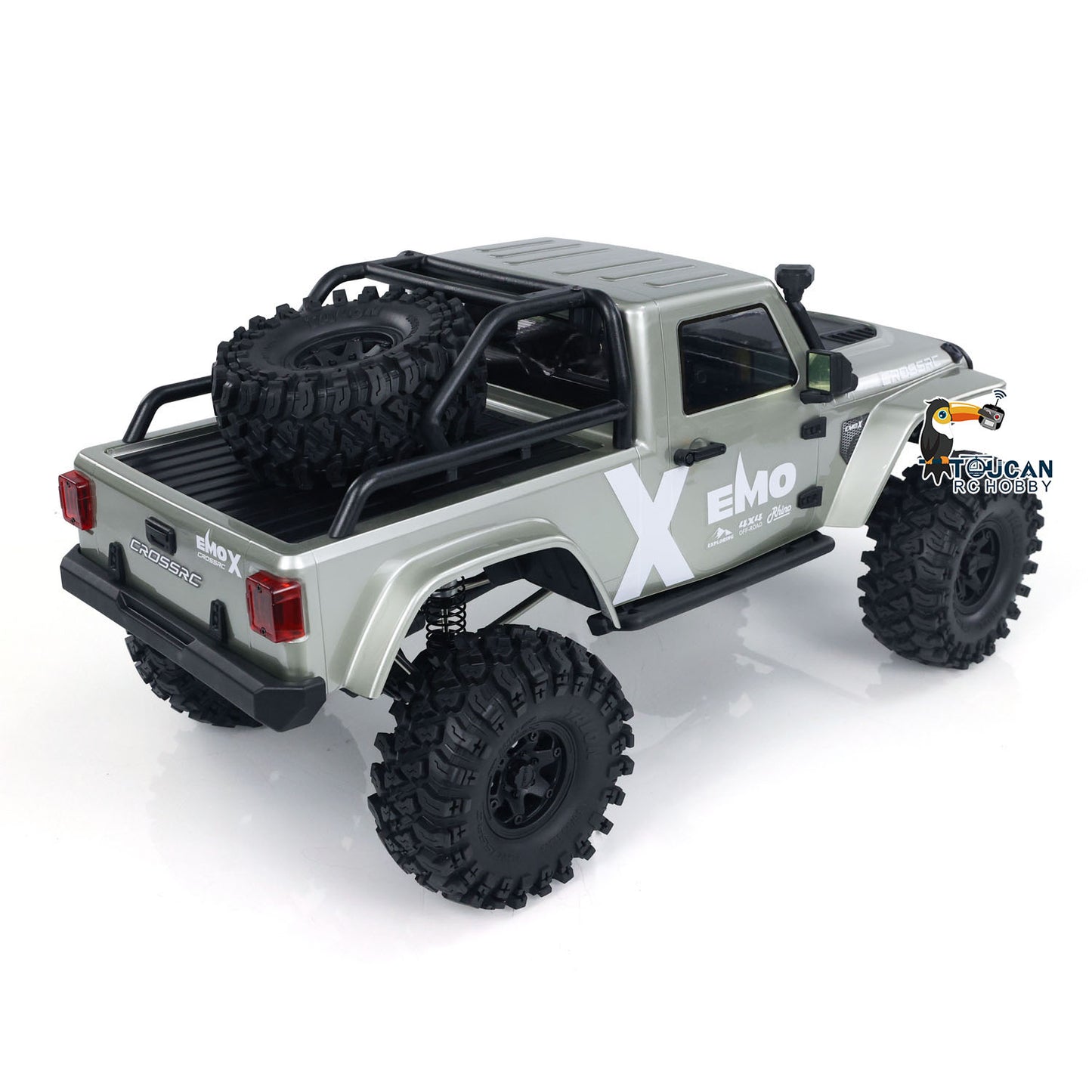 CROSSRC EMO X 1/8 RC Rock Crawler 2025Type 4X4 Remote Control Off Road Cars ARTR Model Vehicles Differential Lock Axle 2Speed