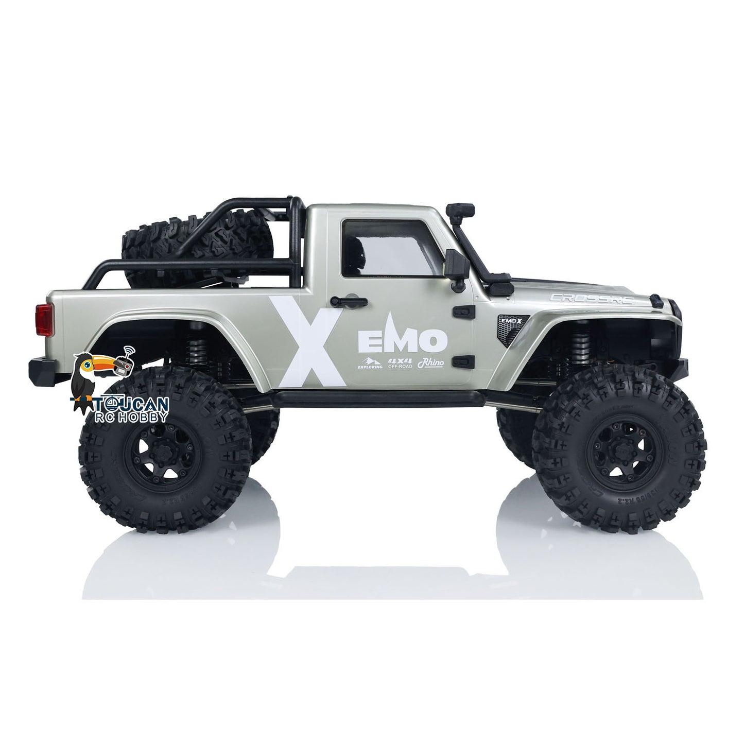 CROSSRC EMO X 1/8 RC Rock Crawler 2025Type 4X4 Remote Control Off Road Cars ARTR Model Vehicles Differential Lock Axle 2Speed