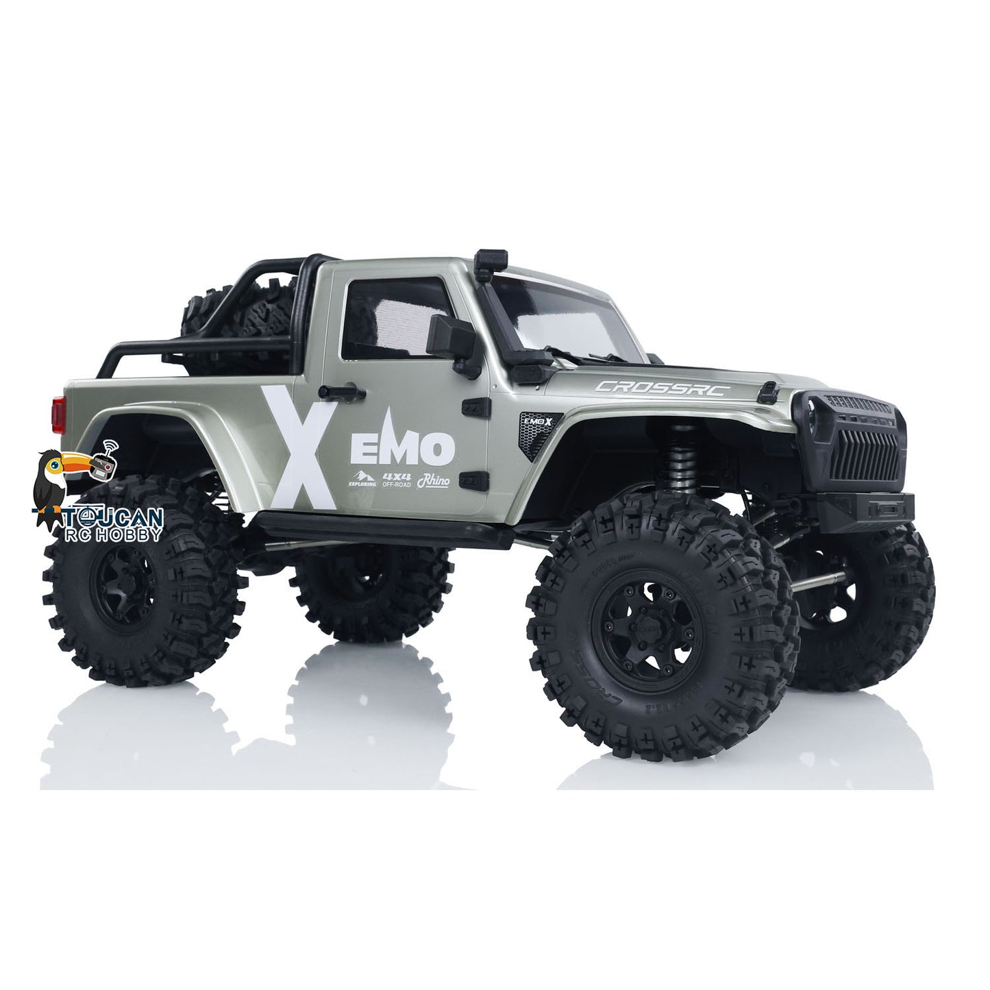 CROSSRC EMO X 1/8 RC Rock Crawler 2025Type 4X4 Remote Control Off Road Cars ARTR Model Vehicles Differential Lock Axle 2Speed