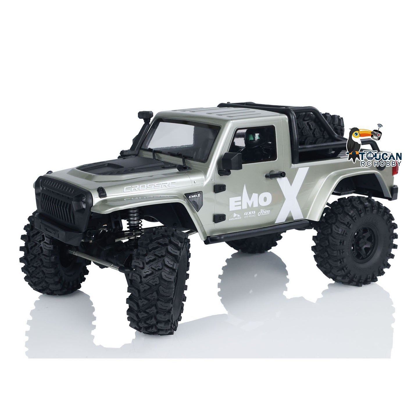 CROSSRC EMO X 1/8 RC Rock Crawler 2025Type 4X4 Remote Control Off Road Cars ARTR Model Vehicles Differential Lock Axle 2Speed