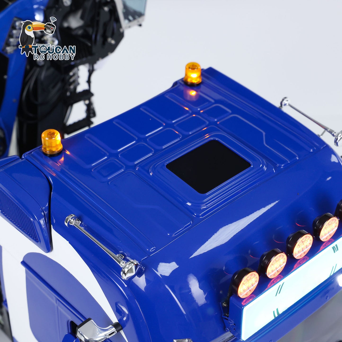 Unitru 03 RTR 3363 1/14 Radio Controlled Tractor Truck Metal Chassis Hydraulic Timber Crane 6X6 RC Lorry Car Smoke PL18EV