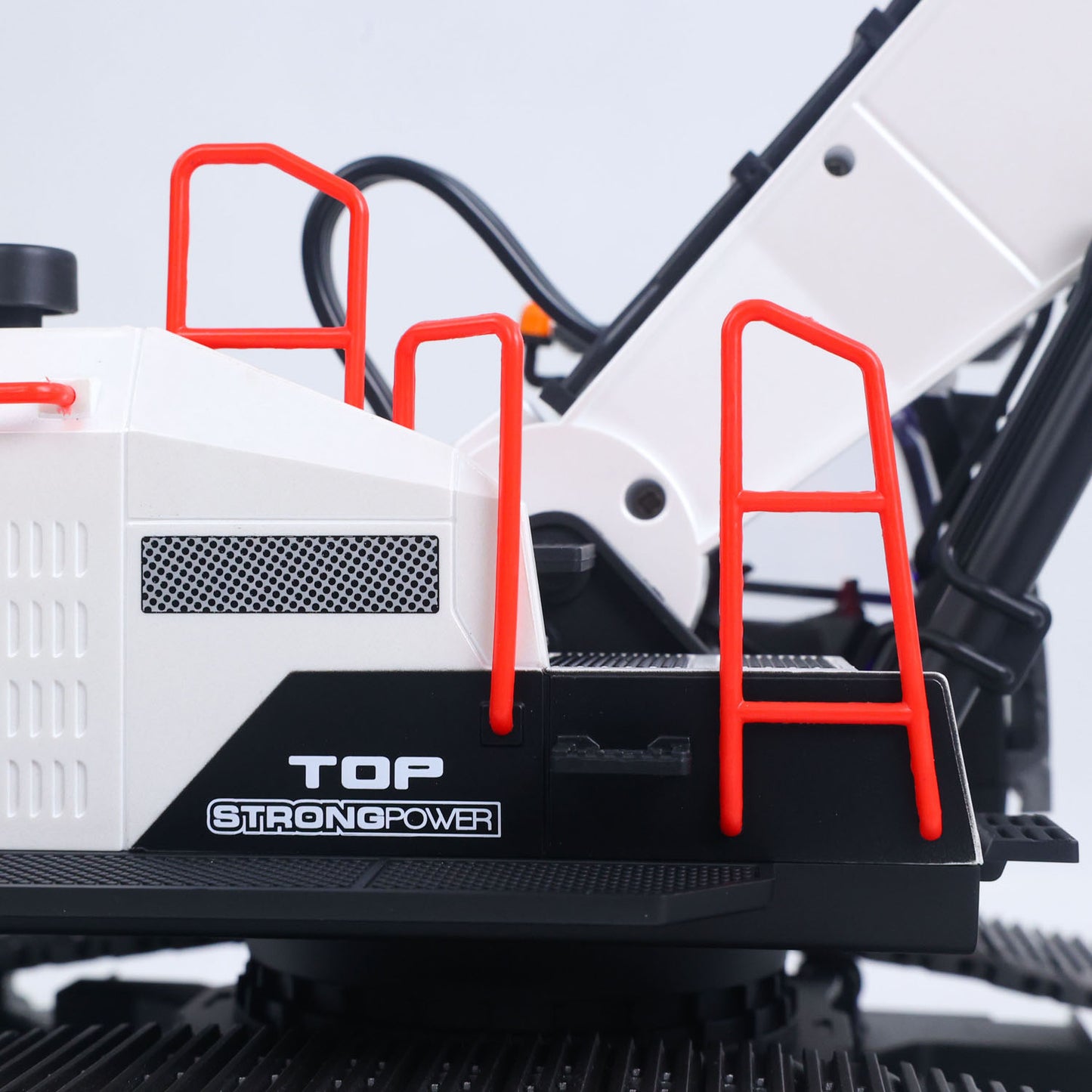 US STOCK 1/14 HUINA RC Metal Excavator Model Toys 1594 Radio Control Digger Light Sound Battery